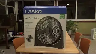 Lasko A20107 Air Circulator Fan | Unboxing and Initial Checkout