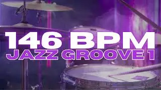 146 BPM - Jazz Drum Beat Groove - Loop 1