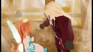 ROBLOX : Winx Club Bloom and Valtor meet