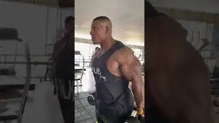 entrenamiento de bíceps con mancuerna