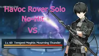 Havoc Rover SOLO, NO-HIT vs lvl. 60 Tempest Mephis (Tactical Hologram) - Wuthering Waves