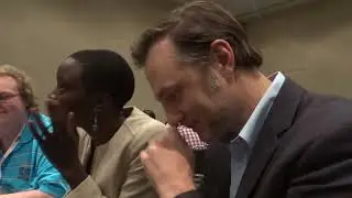 New York Comic-Con 2012 - The Walking Dead  - Danai Gurira,   David Morrissey