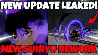 The Strongest Battlegrounds NEW SUIRYU ULTIMATE POLISHED + FULL SHOWCASE LEAKED!