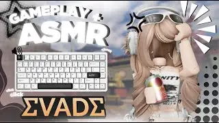 Roblox Evade | Rainy 75 Pro Keyboard + Gameplay ASMR | Deep Thock & Soft #5