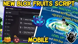 Blox Fruits Script Pastebin Mobile | Auto Farm + Sea Event + Mastery | No Key