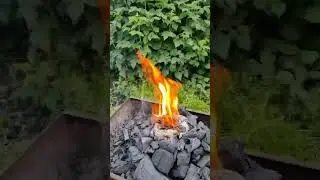 Как за 5 минут разжечь угли без розжига?