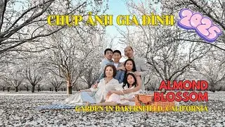 CÙNG ĐI CHỤP HÌNH VỚI GIA ĐÌNH MÌNH Ở Almond Blossom, California