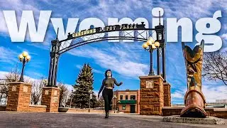 Downtown CHEYENNE Wyoming - My First Visit!