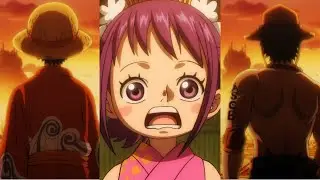 Otama Sees Ace in Luffy | Otama's Final Goodbye to Luffy | One Piece 1084