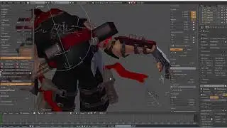 Blender Ninja Model Showcase