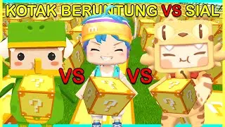 ZEDDAX VS ENCES VS PETREK!! PILIH KOTAK BERUNTUNG VS SIAL!! (Lucky Block Mini World Indonesia)