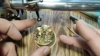 Watch repair. How a magnetized balance behaves.