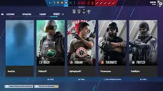 Rainbow 6 /RANKED/ JOIN UP