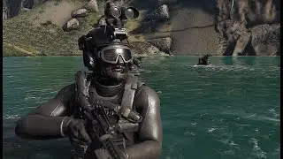 United Kingdom Special Forces (UKSF) |  Night Operation | No HUD [4K UHD 60FPS]