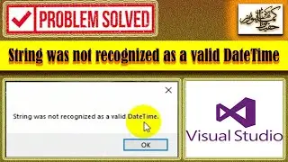 String was not recognized as a valid Date Time | Date conversion problem  Visual Studio C# VBA