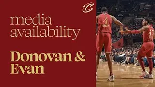 Donovan Mitchell & Evan Mobley | Cavs vs Hawks Post Game | 11.28.2023
