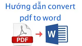 Chuyển đổi file pdf sang file word online