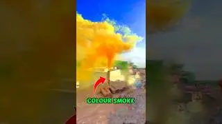 HOLI BIG Colour Fog Testing #holi #holi2024 #airplane