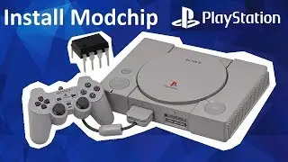 [PSX] Установка чипа на Sony Playstation 1 чиповка прошивка запускаем игру с болванки PS1 modchip