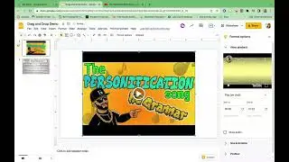 Google Slides Adding a Youtube Video