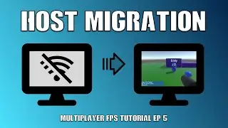 Tutorial: Online multiplayer 🔫 FPS Unity & Photon Fusion EP5 (Host migration)