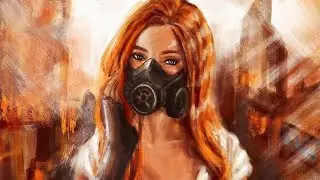 'Six' SciFi Post Apocalypse | Photoshop - Painting Process