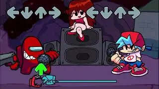 FNF vs Impostor Among Us V3-Red Impostor-Hard
