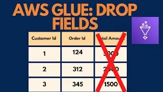 AWS Glue PySpark: Drop Fields