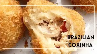 Creamy Chicken Stuffed Brazilian Coxhina