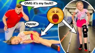 I GOT INJURED WITH INSANE ACROBAT! ft. Shark **He freaked out!** 