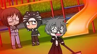 бабушка и внук/горка/Gacha Life