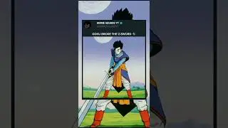 GOKU BROKE THE Z-SWORD 🗡️🐐