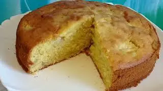 Нежная яблочная шарлотка. Самый простой рецепт