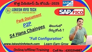 Mastering Park Document, P2P, and S/4HANA Configuration in SAP FICO