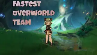 The New Fastest Team In Genshin!! Never Sprint Again 