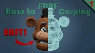How to Design FNaF Heads for Cosplay | Ep.1