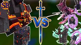 Netherite Monstrosity vs Bioplethora's Bosses