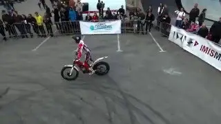 Международный мотосалон IMIS 2016. Moto trial show.