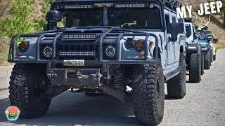 I TOOK MY JEEP GLADIATOR TO A HUMMER RUN!