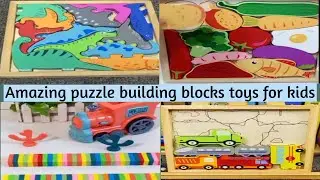 Amazing puzzle building blocks toys for kids #viralvideo