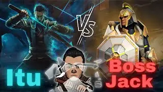 Itu Vs Boss Jack Bulwark 🛡️ || Sf4 Story Mode Chapter -4 Final Fight ⚔️ || Shadow Fight 4 Arena