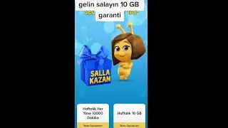 salla kazan hile 2025 , 10 GB internet hediye , Turkcell bedava internet  nasıl kazanılır 