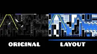 "Hatred" Original vs Layout | Geometry Dash Comparison