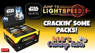 Star Wars Unlimited: Jump to Lightspeed Booster Box Unboxing