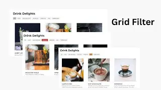 How to Make a Grid Filter Using HTML, CSS, and JavaScript | Step-by-Step Tutorial