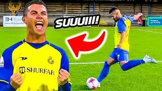 I TRIED TO RECREATE CRISTIANO RONALDO'S UNBELIEVABLE LEFT FOOT GOAL *For Al Nassr*