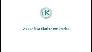 addon installation enterprise