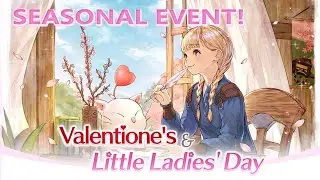 『Valentione's & Little Ladies' Day 2021』-《FFXIV Seasonal Event》