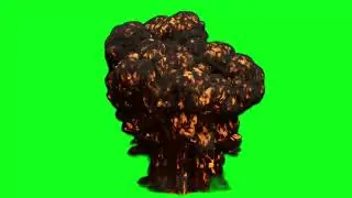 Explosion green screen footage | 4K footages | GreenScreen Vfx