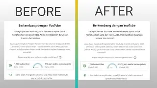 Cara cepat mendapatkan 4.000 jam tayang - 2020